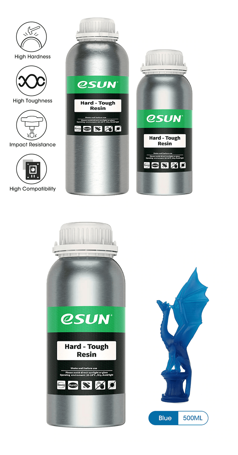 3D Gadgets Malaysia eSUN Hard Tough ABS Like Photopolymer Resin